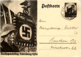 Reichsparteitag 1934 - Ganzsache - Guerra 1939-45