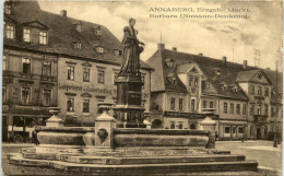 Annaberg - Barbara Uttmann Denkmal - Annaberg-Buchholz