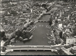 11649608 Zuerich Quaibr?cke Limmat Fliegeraufnahme Zuerich - Autres & Non Classés