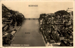 Konstanz, Der Rheinabfluss Vom Bodensee - Konstanz