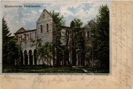 Klosterruine Paulinzella - Seidenkarte - Saalfeld