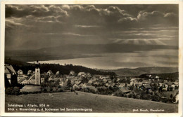 Scheidegg I. Allg., Blick V. Blasenberg A.d. Bodensee - Lindau A. Bodensee