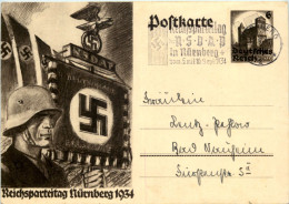 Reichsparteitag 1934 - Ganzsache - War 1939-45