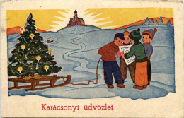Weihnachten - Karacsonyi üdvözlet - Altri & Non Classificati