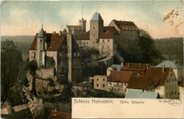 Sächs. Schweiz, Hohnstein, Schloss - Hohnstein (Saechs. Schweiz)