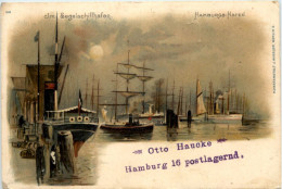 Hamburg - Hafen - Segelschiffhafen - Litho - Sonstige & Ohne Zuordnung