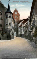 Meersburg, Marktplatz Mit Obertor Und Gasthaus Bären - Meersburg