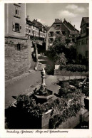 Meersburg, Steige Mit Bärenbrunnen - Meersburg