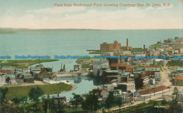 R017248 View From Rockwood Park Showing Courtney Bay. St. John. N. B - Welt