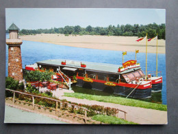 CP 18 Cher  Sur La Loire  Au Coeur Des Vignoble Au Pied Du SANCERRE ST SATUR  Bateau Restaurant SAINT ROCH  1970 - Sancerre