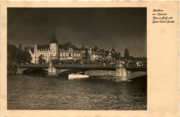 Konstanz, Rheinausfluss Mit Horst-Wessel-Brücke - Konstanz