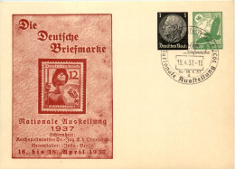 Berlin - Briefmarke Nationale Ausstellung 1937 Mit SST - Ganzsache PP 145 C3 - Altri & Non Classificati