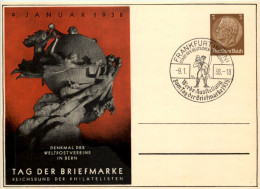 Tag Der Briefmarke 1938 - Ganzsache PP122 C75 Mit SST Fankfurt Main - Andere & Zonder Classificatie