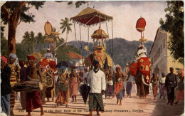 Ceylon - Procession Of The Hjoly Relic Of The Tooth - Sri Lanka (Ceilán)