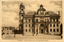 Dresden, Parlament Und König-Albert-Denkmal - Dresden