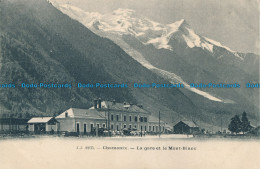 R017304 Chamonix. La Gare Et Le Mont Blanc. Jullien Freres. No 2235 - Monde