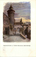 Nürnberg, Vestnerturm U. Tiefer Brunnen - Nürnberg