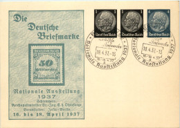 Berlin - Briefmarke Nationale Ausstellung 1937 Mit SST - Ganzsache PP 137 C1 - Autres & Non Classés