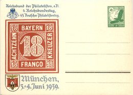 Berlin - Deutscher Philatelistentag 1939 - Ganzsache PP 142 C45 - Autres & Non Classés