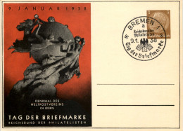 Tag Der Briefmarke 1938 - Ganzsache PP122 C75 Mit SST Bremen - Andere & Zonder Classificatie