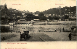 Dresden, Loschwitz, Die Erste Bergschwebebahn - Dresden