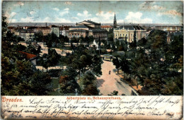 Dresden, Albertplatz M. Schauspielhaus - Dresden