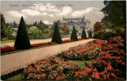 Dresden, Kgl. Grosser Garten, Blick Auf Das Palais - Dresden