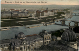 Dresden, Blick Von Der Frauenkirche Nach Neustadt - Dresden