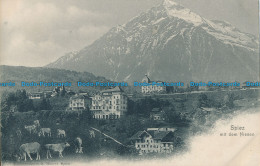 R017333 Spiez Mit Dem Niesen. G. Maurer - Monde