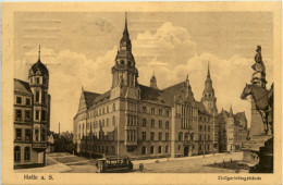Halle A. Sa., Zivilgerichtsgebäude - Halle (Saale)