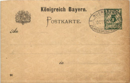 Landes-Ausstellung Nürnberg Bayern Ganzsache 1896 - Nuernberg