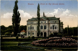 Dresden, Kgl. Grosser Garten, Palais - Dresden
