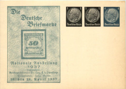 Berlin - Briefmarke Nationale Ausstellung 1937 - Ganzsache PP 137 C1 - Sonstige & Ohne Zuordnung