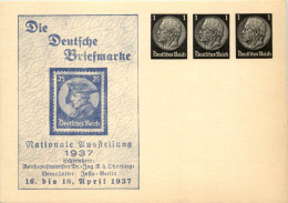 Berlin - Briefmarke Nationale Ausstellung 1937 - Ganzsache PP 135 C1 - Sonstige & Ohne Zuordnung