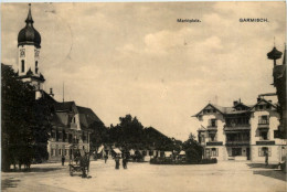 Garmisch, Marktplatz - Garmisch-Partenkirchen