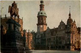 Dresden, Kgl. Schloss, König Johann-Denkmal - Dresden