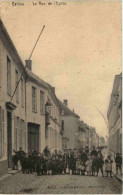 Eecloo - La Rue De L Eglise - Feldpost - Andere & Zonder Classificatie