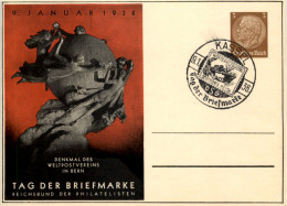 Tag Der Briefmarke 1938 - Ganzsache PP122 C75 Mit SST Kassel - Andere & Zonder Classificatie