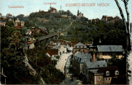 Dresden, Oberloschwitz, Drahtseilbahn, Luisenhof - Dresden