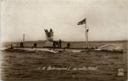 SM Unterseeboot I In Voller Fahrt - U-Boot Spende Hof In Bayern - Submarines