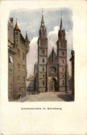 Nürnberg, Lorenzkirche - Rothenburg O. D. Tauber