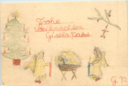 Weihnachten - Handgemalt - Sonstige & Ohne Zuordnung