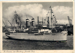 Dampfer Oceana Der Hamburg Amerika Linie - Steamers