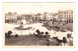 PERÚ // LIMA // MONUMENTO Y PLAZA SAN MARTÍN - Perú