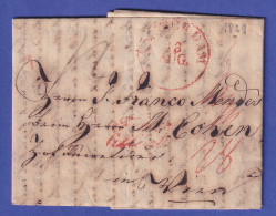 Niederlande Vorphila-Brief Mit Einkreis-O AMSTERDAM 1829 Nach Wien - Altri - Europa