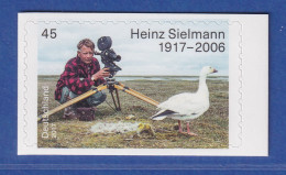 Bund 2017 Heinz Sielmann 45Cent SELBSTKLEBEND Mi-Nr. 3319 ** - Autres & Non Classés