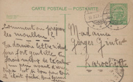 Luxembourg - Luxemburg -  Carte - Postale  1922  Adressé à Mme Georges   Ginter  ,  Larochette - Entiers Postaux