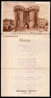 France - 1930 - Verdun - Porte Chaussée - Menu - Verdun