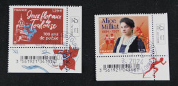 France 2024 - Alice Milliat Et Jeux Floraux De Toulouse- Oblitérés - Usati