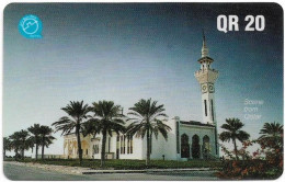 Qatar - Q-Tel - Autelca - Wakrah Mosque - CNN Reuters, 1995, 20QR, Used - Qatar